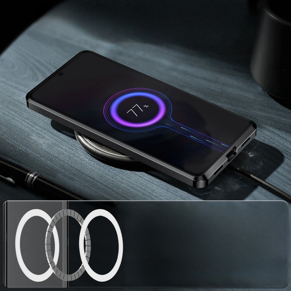 Camera Protection Case for Samsung Galaxy Note 20 Ultra, CamShield MagSafe, transparent / black