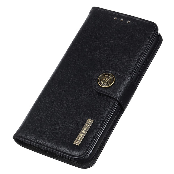 KHAZNEH RFID case for Motorola G85 5G, Litchi Texture, black