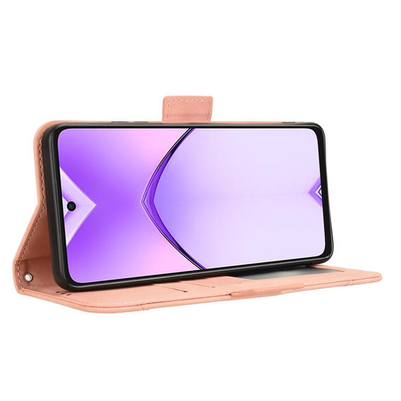 Flip case for Oppo A40 / Oppo A40m, Card Slot, pink