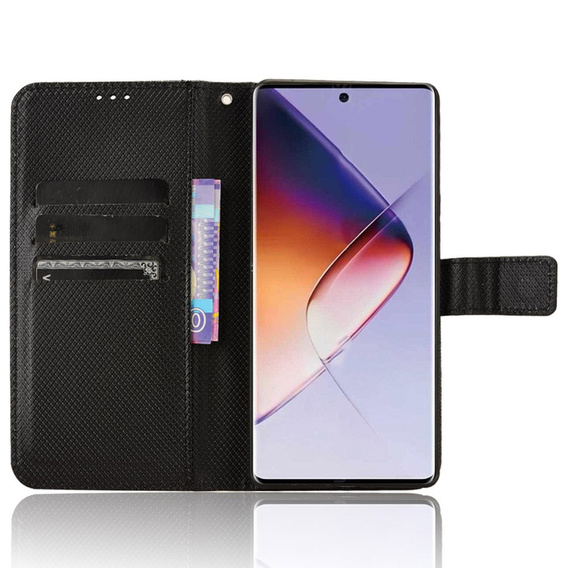 Flip case for Infinix Note 40 Pro, Wallet Smart Magnet, black
