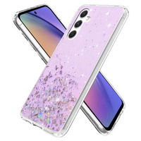 Case for Samsung Galaxy A54 5G, Glittery, purple