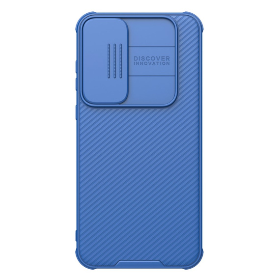 Case for Samsung Galaxy A55 5G, Armored Nillkin, CamShield Pro, blue