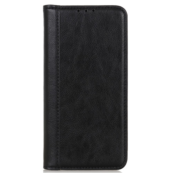 Case for Xiaomi Redmi Note 13 Pro 4G / Xiaomi Redmi Note 14S / Xiaomi Poco M6 Pro 4G, Wallet Litchi Leather, black