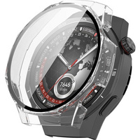 2in1 Case + Tempered Glass for Huawei Watch GT 5 Pro 46mm, transparent