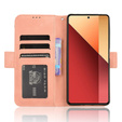 Flip case for Xiaomi Redmi Note 13 Pro 4G / Xiaomi Redmi Note 14S / Xiaomi Poco M6 Pro 4G, Card Slot, pink