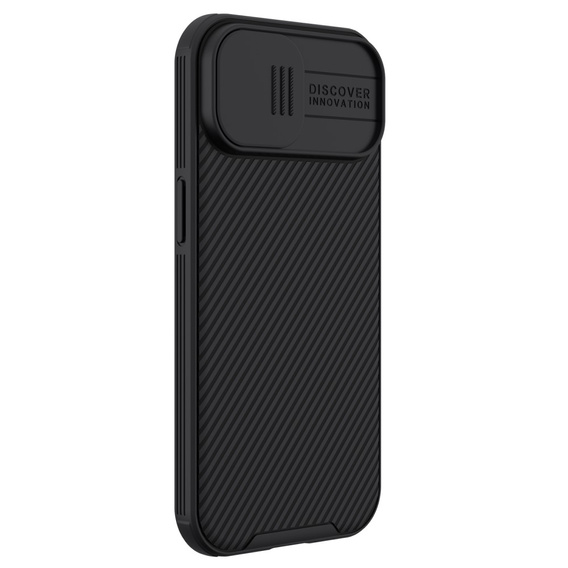 Nillkin Armored Case for iPhone 15 Plus, CamShield Pro, Black
