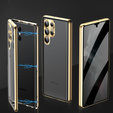 Case for Samsung Galaxy S24 Ultra, Privacy Dual Glass, gold