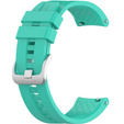 22mm Silicone strap with buckle for Huawei Watch GT / Watch GT2 - White