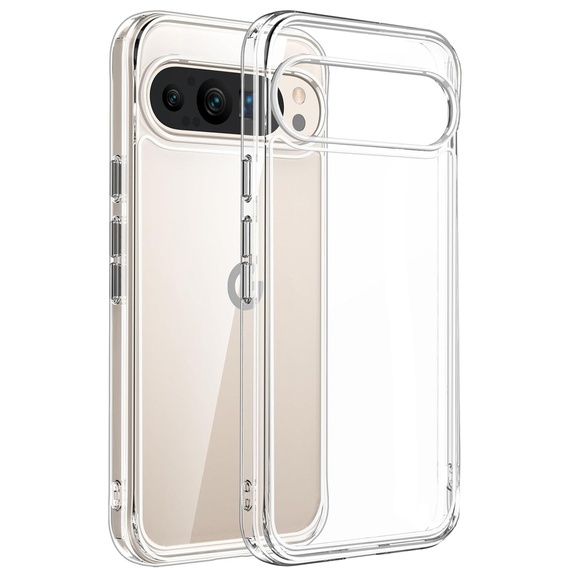 Case for Google Pixel 9 Pro XL, Fusion Hybrid, transparent