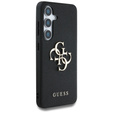 GUESS Grained Big 4G Logo case for Samsung Galaxy S25