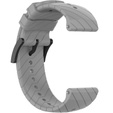 Silicone Universal Strap 22mm, grey