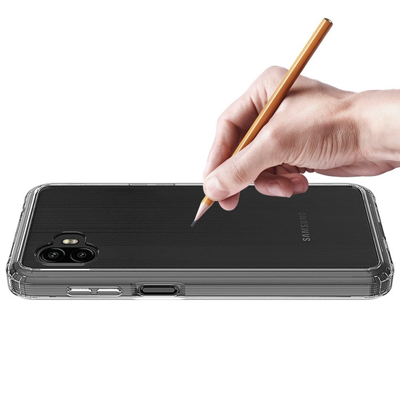 Case for Samsung Galaxy Xcover 6 Pro, Fusion Hybrid, transparent