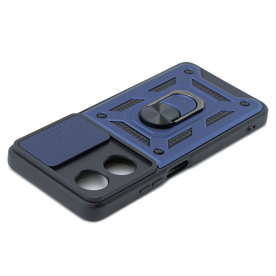 Case for Oppo A38 4G / Oppo A18 4G, CamShield Slide, blue