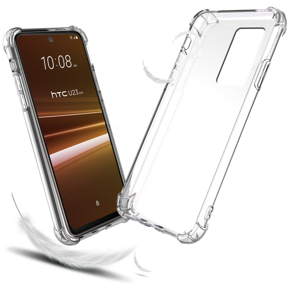 Case for HTC U23 Pro, Dropproof, transparent
