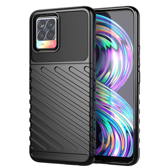 Case for Realme 8/8 Pro, Thunder, black