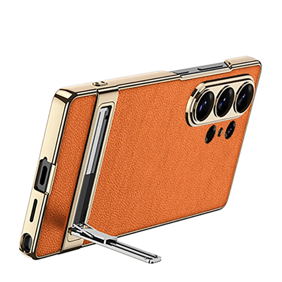 Electro Frame Leather case with stand for Samsung Galaxy S26 Ultra