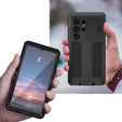 Armored case for Samsung Galaxy S25 Ultra, R-JUST, black