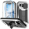 Armored case for iPhone 16E, R-JUST, silver