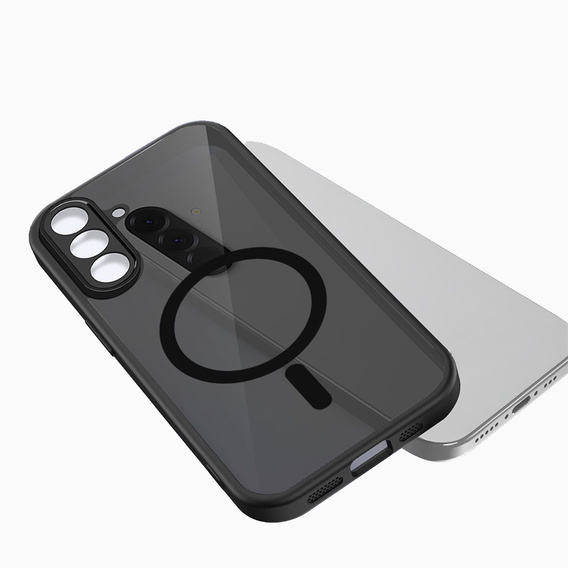 Matt Case for MagSafe for Samsung Galaxy A37 5G, black