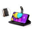 Flip case for iPhone 16, Wallet Zipper Pocket, black