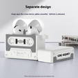Retro silicone cassette case for Apple AirPods Pro 3