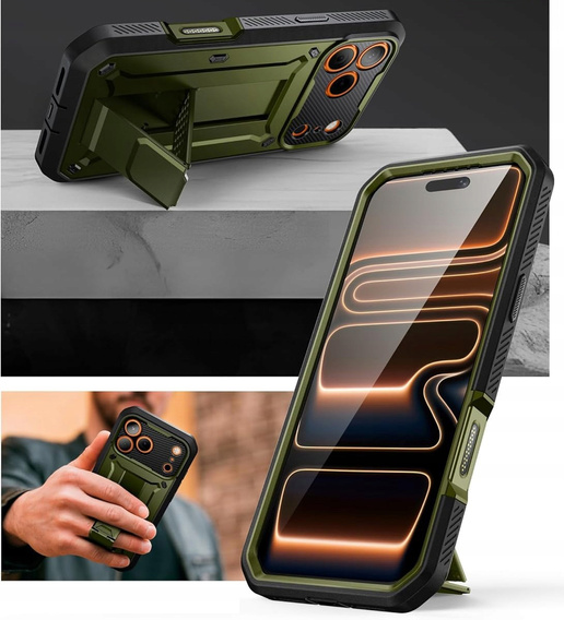Supcase case for iPhone 17 Pro Max, Unicorn Beetle Pro, Guldan