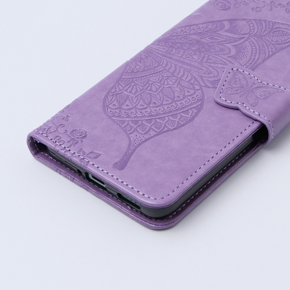 Flip case for Xiaomi 13T / 13T Pro, Butterfly, purple