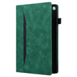 Case for Lenovo Tab M11, Classic, with space for stylus, green