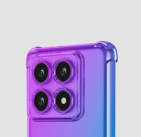 Case for Xiaomi 14T, Gradient Dropproof, Purple / blue