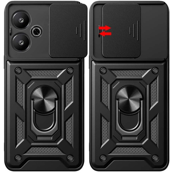 Case for Oppo A40 / Oppo A40m, CamShield Slide, black