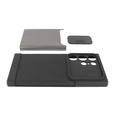 Case for Samsung Galaxy S24 Ultra, ERBORD MagProtect Slide Camera, gray gunmetal