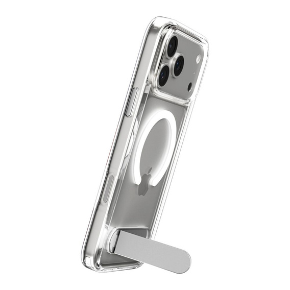 Spigen Ultra Hybrid "S" Mag MagSafe Case for iPhone 17 Pro Max, Clear/White