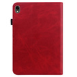 Case for Samsung Galaxy Tab S10 Lite / S10 FE / S9 FE / S9, Classic, with space for stylus, red