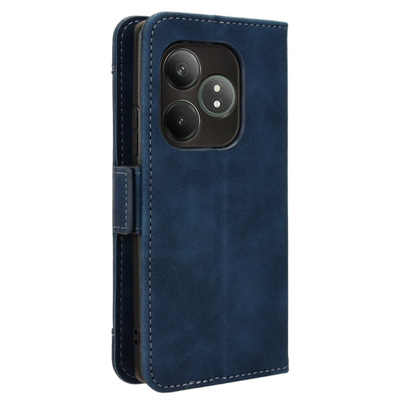 Flip case for Realme GT 6 / 6T, Card Slot, dark blue
