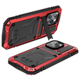Case for iPhone 14 Pro Max, R-JUST, armoured, red
