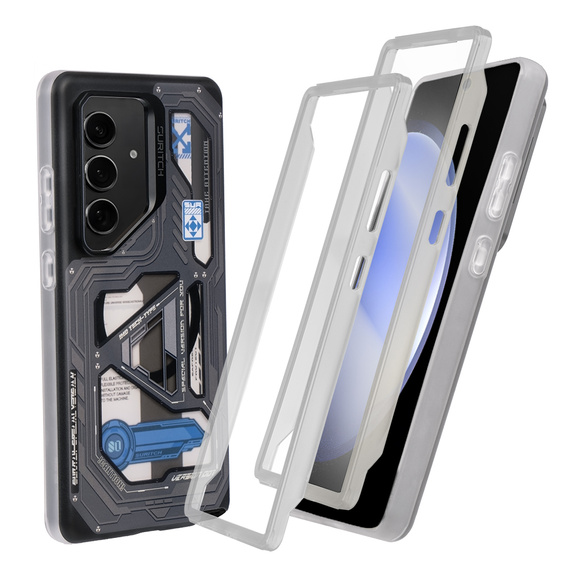 Case for Samsung Galaxy S23 FE, Suritch Full Body for MagSafe, cyber punk