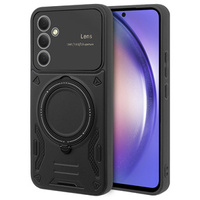 BENKS Kevlar Case for Samsung Galaxy A54 5G, for MagSafe, Carbon Fiber, black