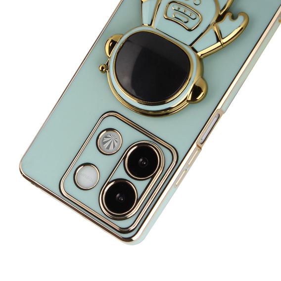 Case for Xiaomi Redmi Note 13 5G, Astronaut, green + 9H Tempered Glass