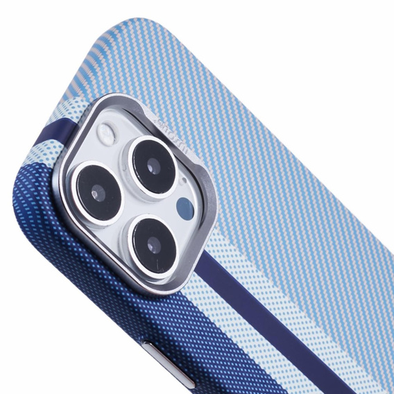 MagSafe's iPhone 16 Pro Max Case, Carbon Fiber, blue