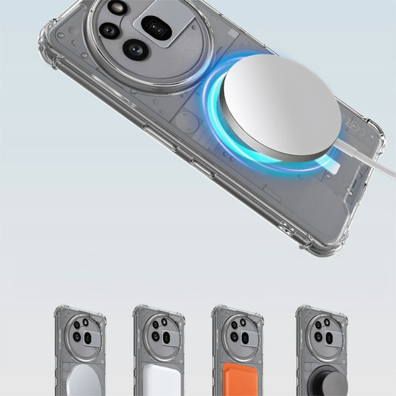 IMAK case for Nothing Phone 3a Pro, Dropproof, transparent