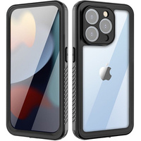 IP68 Waterproof Case for iPhone 15 Pro, black