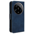 Flip case for Xiaomi 14 Ultra, Card Slot, dark blue