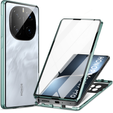 Case for Honor Magic 7 Pro, Magnetic Dual Glass, green