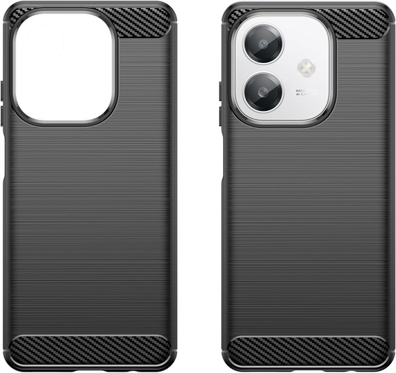 Case for Oppo A40 / Oppo A40m, Carbon, black