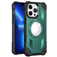Case for iPhone 13 Pro Max, Heavy Duty, for MagSafe, green