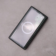 Magnetic Dual Glass MagSafe case for Samsung Galaxy S22 Ultra, green