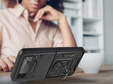 Case for Samsung Galaxy Z Flip 4 5G, CamShield Slide, black