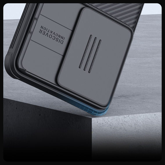 Case for Xiaomi Poco F6, Armored Nillkin, CamShield Pro, black