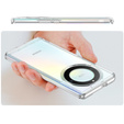 Case for Honor Magic 5 Lite, Fusion Hybrid, transparent