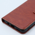 Flip case for Motorola Moto G54 5G, Crazy Horse Wallet, brown